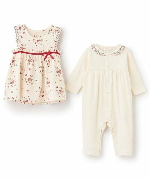 sense of wonder / センス オブ ワンダー ロンパース | 【オーガニック】野イチゴエプロン付カバーオール | 詳細2