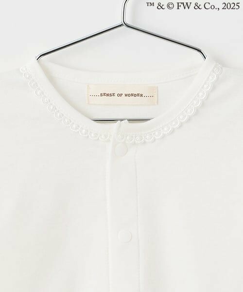 sense of wonder / センス オブ ワンダー ロンパース | 『ピーターラビット（TM）』アピス シルク プロテイン加工エプロン付き２WAYオール | 詳細8