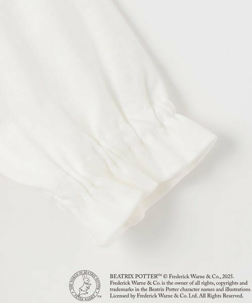sense of wonder / センス オブ ワンダー ロンパース | 『ピーターラビット（TM）』アピス シルク プロテイン加工エプロン付き２WAYオール | 詳細9