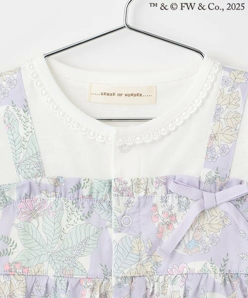 sense of wonder / センス オブ ワンダー ロンパース | 『ピーターラビット（TM）』ホーソーン・ウォークショートオール | 詳細2