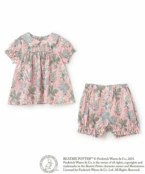 sense of wonder / センス オブ ワンダー ロンパース | 『ピーターラビット（TM）』ベビースーツ（ピンク）