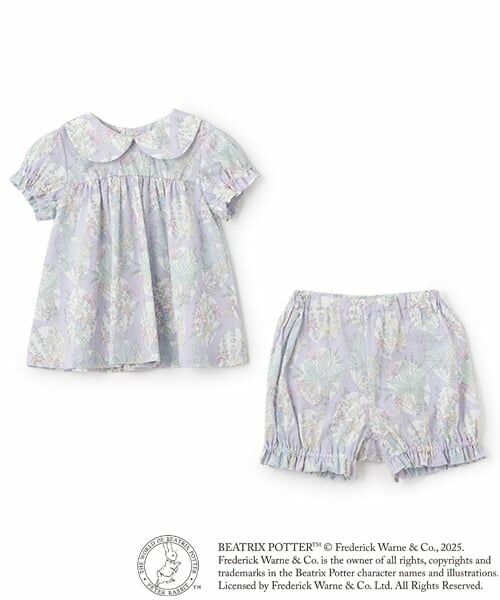 sense of wonder / センス オブ ワンダー ロンパース | 『ピーターラビット（TM）』ベビースーツ（ラベンダー）