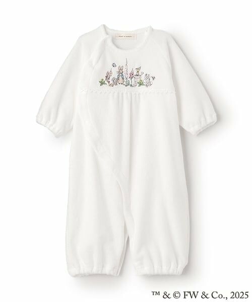 sense of wonder / センス オブ ワンダー ロンパース | 『ピーターラビット（TM）』シシュウ2WAYオール | 詳細2