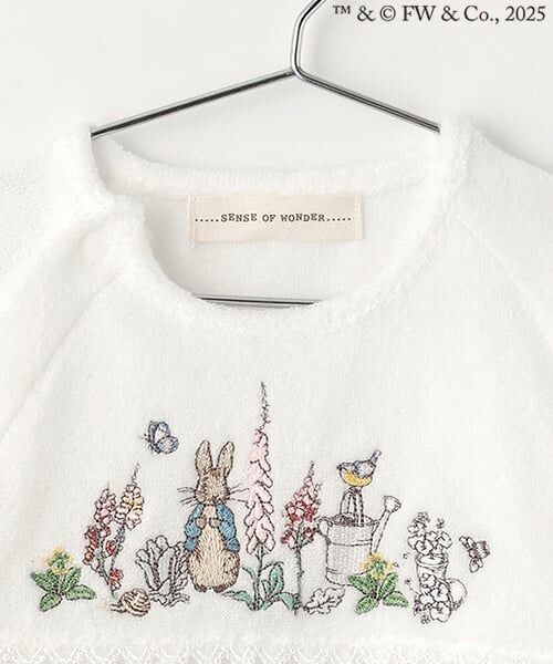 sense of wonder / センス オブ ワンダー ロンパース | 『ピーターラビット（TM）』シシュウ2WAYオール | 詳細3