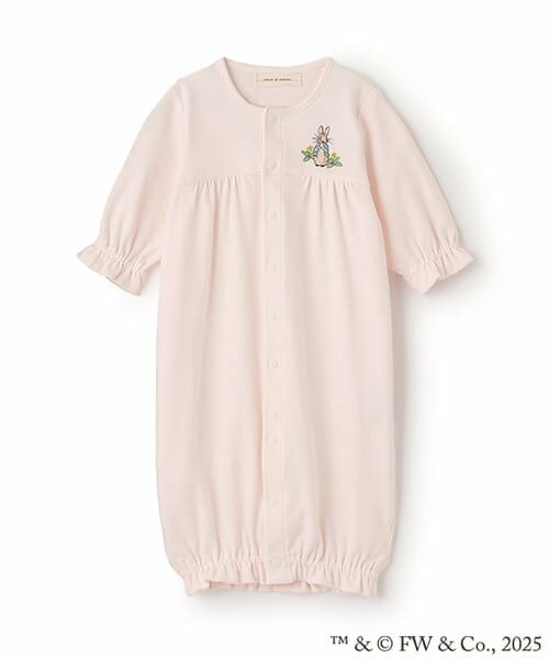 sense of wonder / センス オブ ワンダー ロンパース | 『ピーターラビット（TM）』2WAYオール（ピンク）