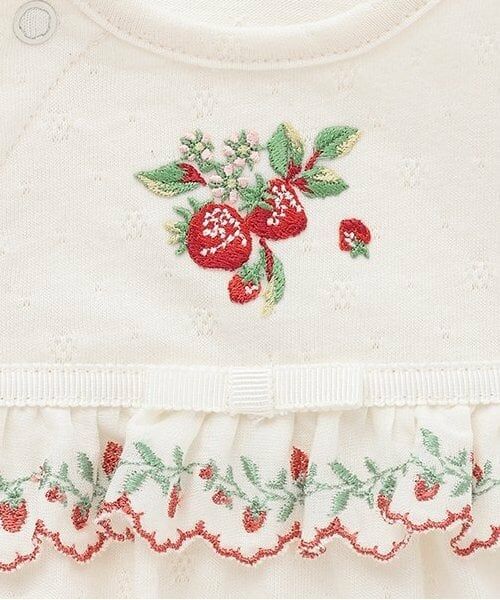 sense of wonder / センス オブ ワンダー ロンパース | 【オーガニック】野イチゴシシュウ2WAYオール | 詳細4