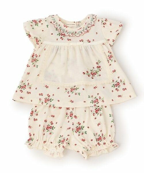 sense of wonder / センス オブ ワンダー ベビー・キッズウエア | 【オーガニック】野イチゴベビースーツ | 詳細2