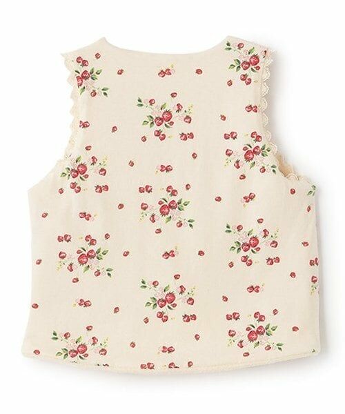 sense of wonder / センス オブ ワンダー ベビー・キッズウエア | 【オーガニック】野イチゴリバーシブルベスト | 詳細3