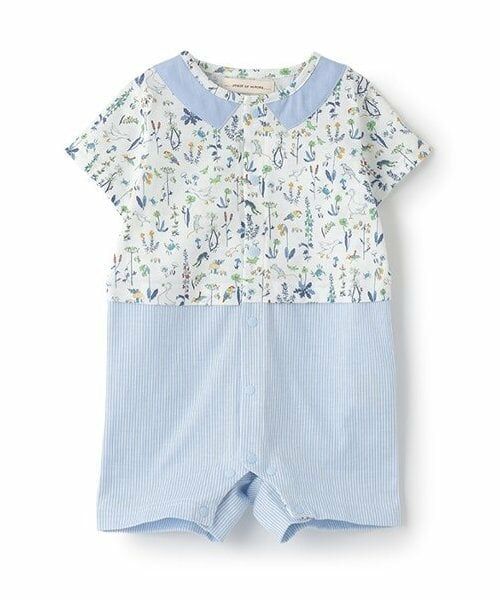 sense of wonder / センス オブ ワンダー ロンパース | THEO BOY'sショートオール（ブルー）