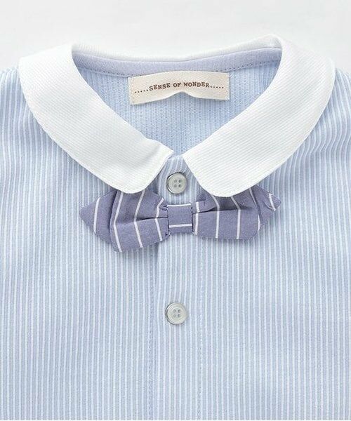 sense of wonder / センス オブ ワンダー ロンパース | ストライプベスト2WAYオール | 詳細3