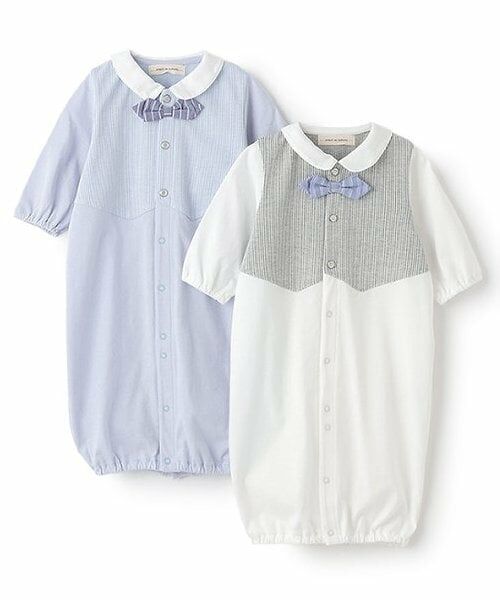 sense of wonder / センス オブ ワンダー ロンパース | ストライプベスト2WAYオール | 詳細7