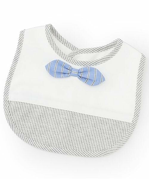 sense of wonder / センス オブ ワンダー スタイ・ビブ | 蝶タイつきスタイ（オフ ホワイト）