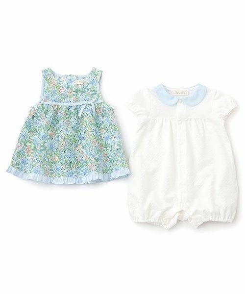 sense of wonder / センス オブ ワンダー ロンパース | フラワーレースエプロンつきショートオール | 詳細2