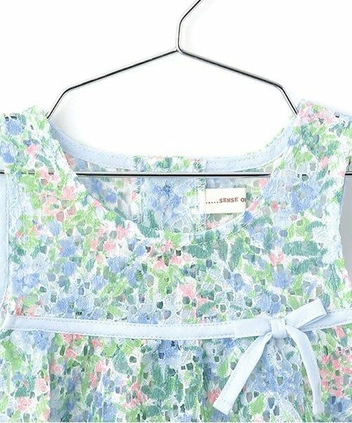 sense of wonder / センス オブ ワンダー ロンパース | フラワーレースエプロンつきショートオール | 詳細3