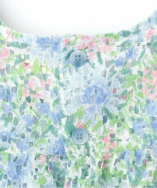 sense of wonder / センス オブ ワンダー ロンパース | フラワーレースエプロンつきショートオール | 詳細6