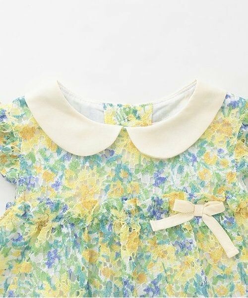 sense of wonder / センス オブ ワンダー ベビー・キッズウエア | フラワーレースベビースーツ | 詳細3