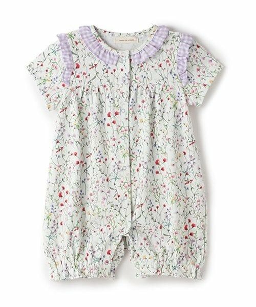 sense of wonder / センス オブ ワンダー ロンパース | ボタニカルガーデンショートオール（ラベンダー）