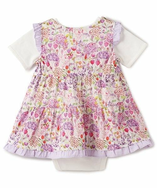 sense of wonder / センス オブ ワンダー ベビー・キッズウエア | ブロードプリントボディスーツセット | 詳細1