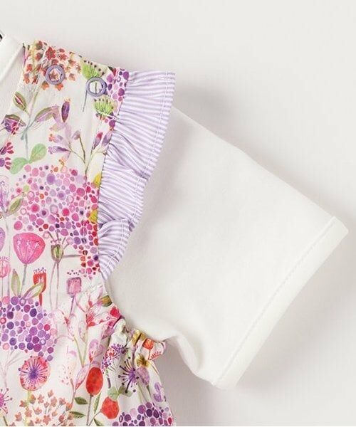 sense of wonder / センス オブ ワンダー ベビー・キッズウエア | ブロードプリントボディスーツセット | 詳細4