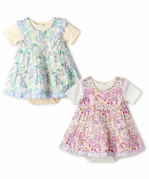 sense of wonder / センス オブ ワンダー ベビー・キッズウエア | ブロードプリントボディスーツセット | 詳細9