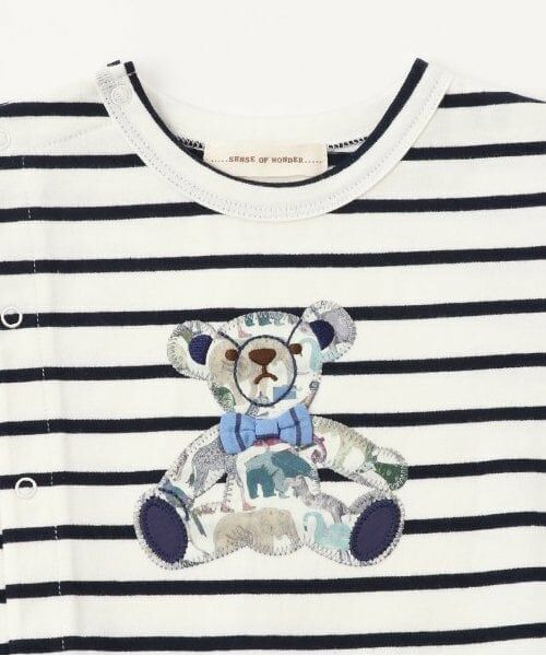 sense of wonder / センス オブ ワンダー ロンパース | リバティテディベアショートオール | 詳細3