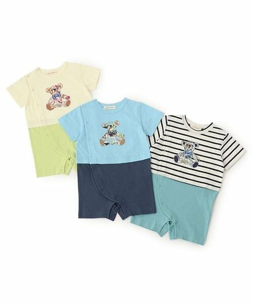 sense of wonder / センス オブ ワンダー ロンパース | リバティテディベアショートオール | 詳細9