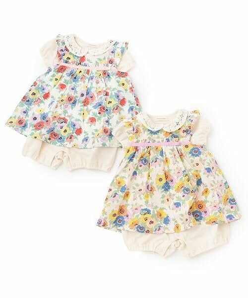 sense of wonder / センス オブ ワンダー ロンパース | 【オーガニック】マデリンエプロンつきショートオール | 詳細10