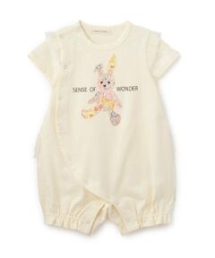 sense of wonder / センス オブ ワンダー ロンパース | リバティアップリケウサギショートオール