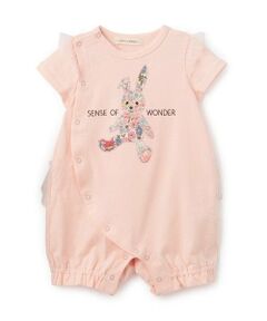 sense of wonder / センス オブ ワンダー ロンパース | リバティアップリケウサギショートオール