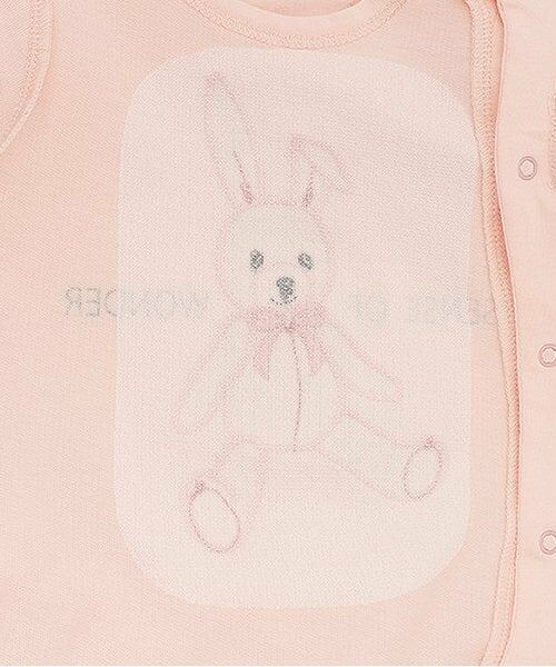 sense of wonder / センス オブ ワンダー ロンパース | リバティアップリケウサギショートオール | 詳細5