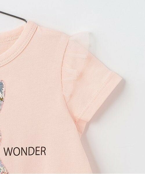 sense of wonder / センス オブ ワンダー ロンパース | リバティアップリケウサギショートオール | 詳細6