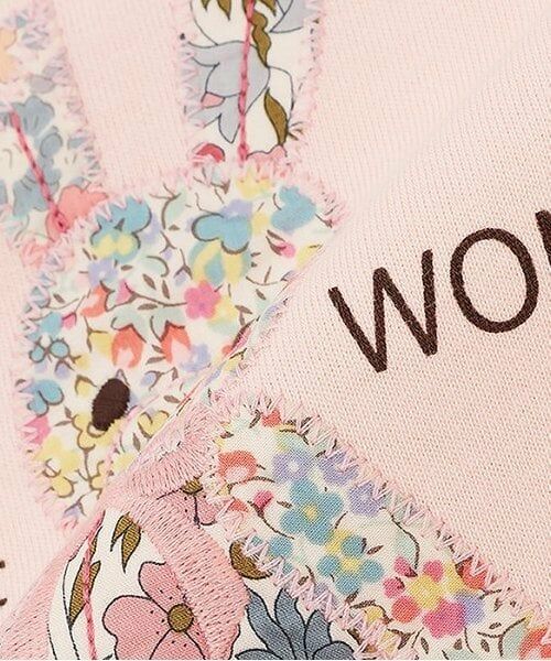 sense of wonder / センス オブ ワンダー ロンパース | リバティアップリケウサギショートオール | 詳細9