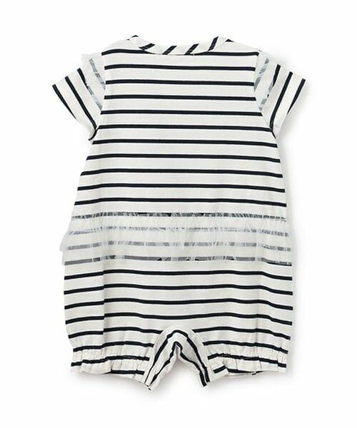 sense of wonder / センス オブ ワンダー ロンパース | リバティアップリケクマショートオール | 詳細1