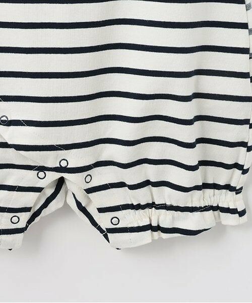 sense of wonder / センス オブ ワンダー ロンパース | リバティアップリケクマショートオール | 詳細8