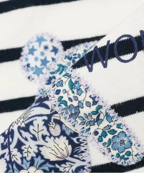 sense of wonder / センス オブ ワンダー ロンパース | リバティアップリケクマショートオール | 詳細9