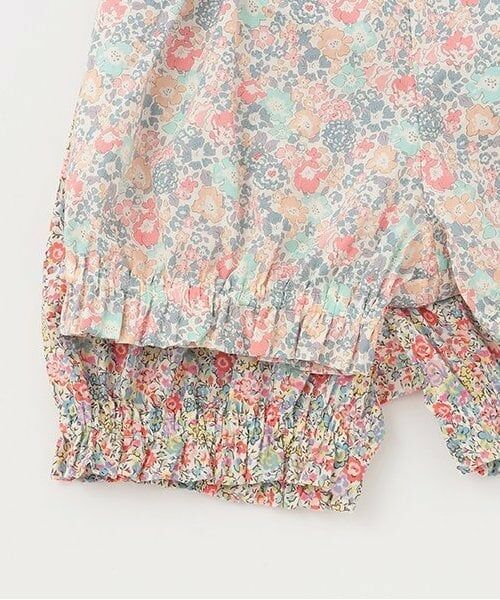 sense of wonder / センス オブ ワンダー ベビー・キッズウエア | リバティアップリケウサギベビースーツ | 詳細10