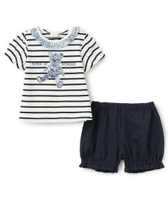 sense of wonder / センス オブ ワンダー ベビー・キッズウエア | リバティアップリケクマベビースーツ