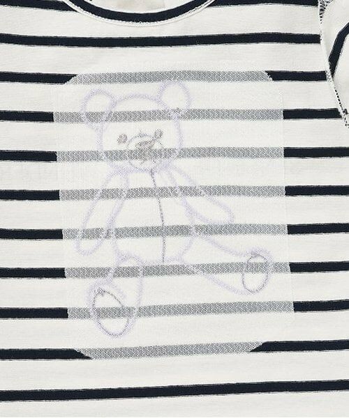 sense of wonder / センス オブ ワンダー ベビー・キッズウエア | リバティアップリケクマベビースーツ | 詳細6