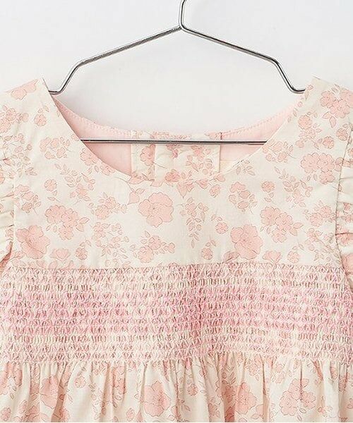 sense of wonder / センス オブ ワンダー ベビー・キッズウエア | 小花スモッキングボディスーツセット | 詳細3