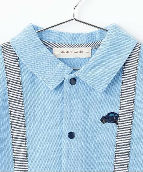 sense of wonder / センス オブ ワンダー ロンパース | ポロ衿ショートオール | 詳細2