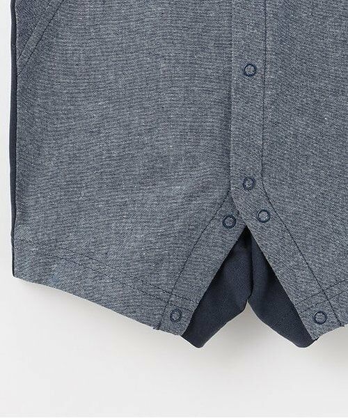 sense of wonder / センス オブ ワンダー ロンパース | ポロ衿ショートオール | 詳細6