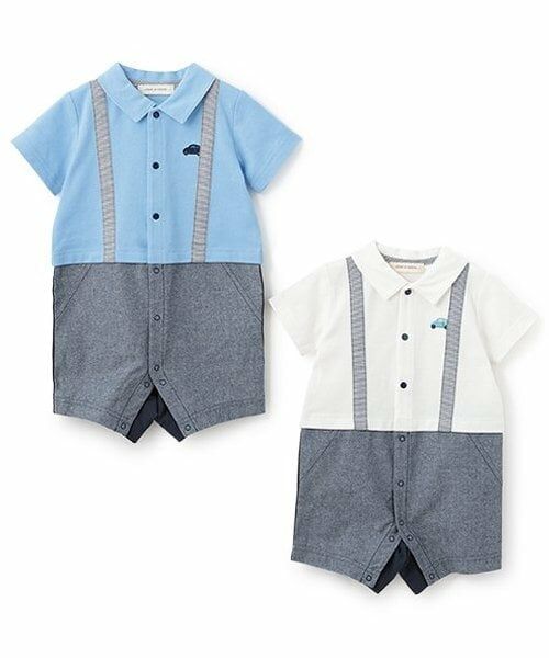 sense of wonder / センス オブ ワンダー ロンパース | ポロ衿ショートオール | 詳細8