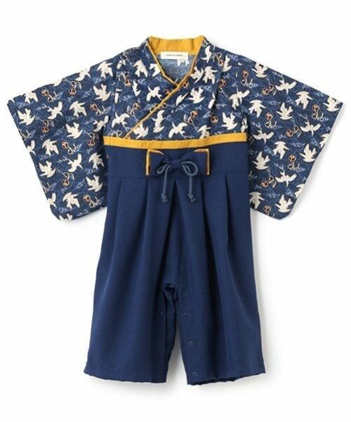 sense of wonder / センス オブ ワンダー ロンパース | BOY's袴オール（紺）