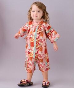 sense of wonder / センス オブ ワンダー 着物・浴衣・小物類 | 甚平スーツ(縞パッチワーク柄)