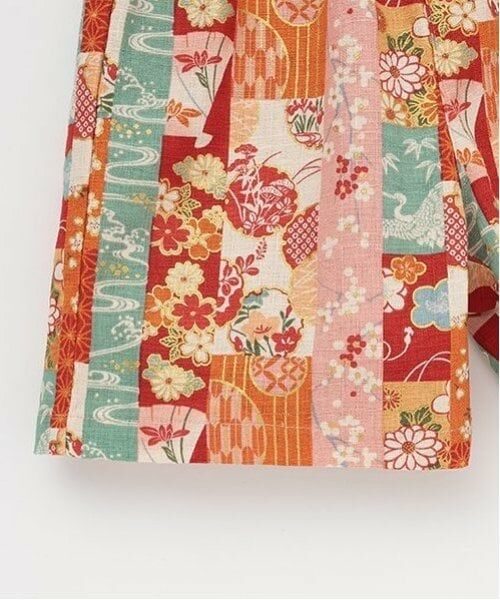 sense of wonder / センス オブ ワンダー 着物・浴衣・小物類 | 甚平スーツ(縞パッチワーク柄) | 詳細10