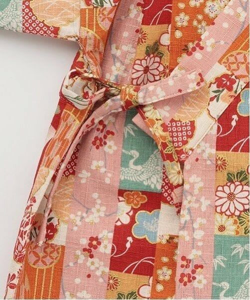 sense of wonder / センス オブ ワンダー 着物・浴衣・小物類 | 甚平スーツ(縞パッチワーク柄) | 詳細6