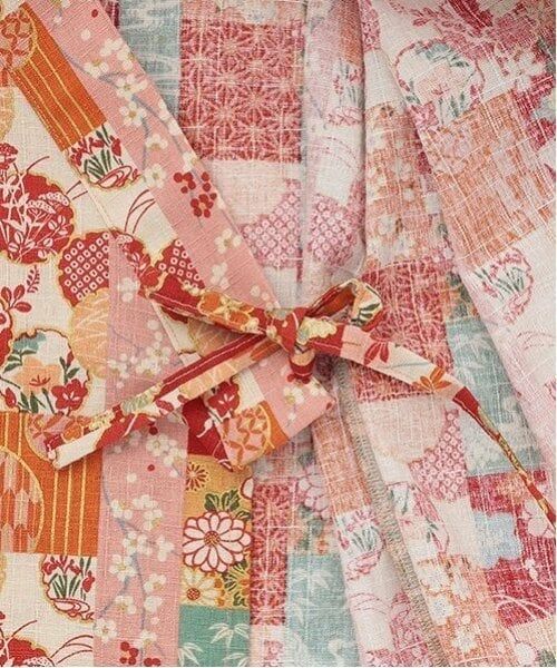 sense of wonder / センス オブ ワンダー 着物・浴衣・小物類 | 甚平スーツ(縞パッチワーク柄) | 詳細7