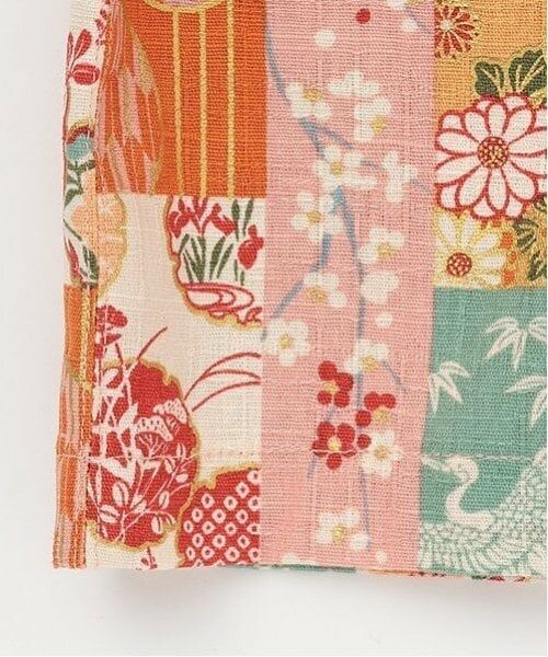 sense of wonder / センス オブ ワンダー 着物・浴衣・小物類 | 甚平スーツ(縞パッチワーク柄) | 詳細8