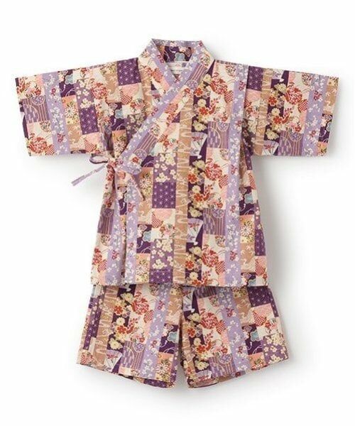 sense of wonder / センス オブ ワンダー 着物・浴衣・小物類 | 甚平スーツ(縞パッチワーク柄) | 詳細14