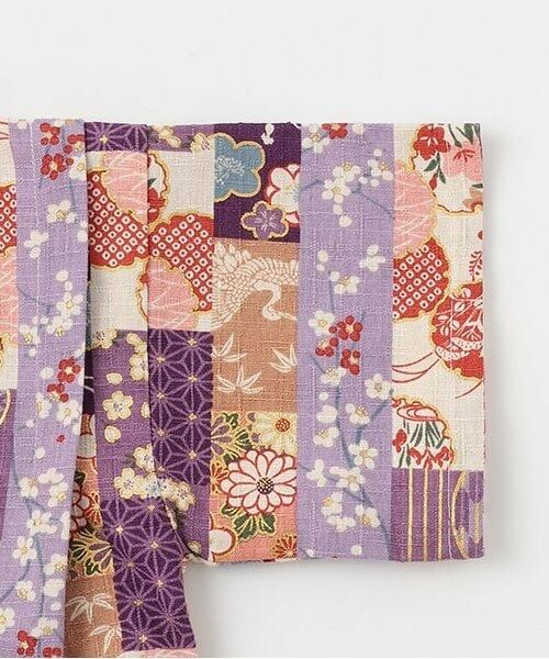 sense of wonder / センス オブ ワンダー 着物・浴衣・小物類 | 甚平オール(縞パッチワーク柄) | 詳細3